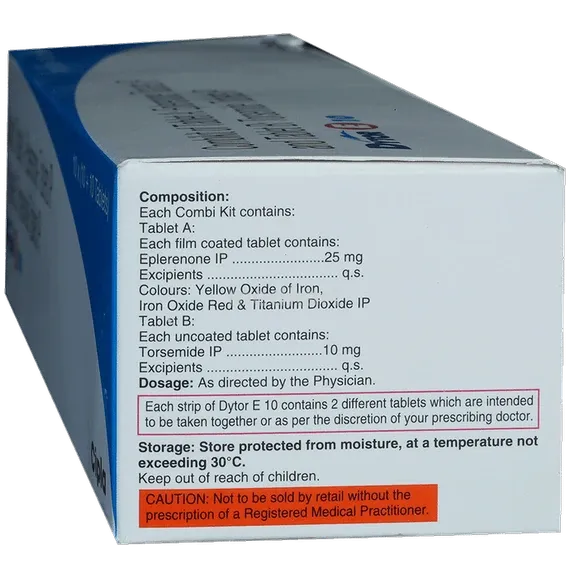 dytor e 10mg tablet 20's